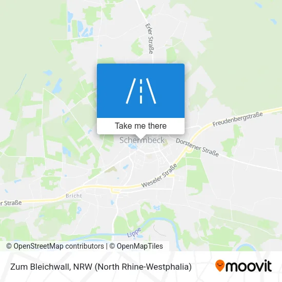 Карта Zum Bleichwall