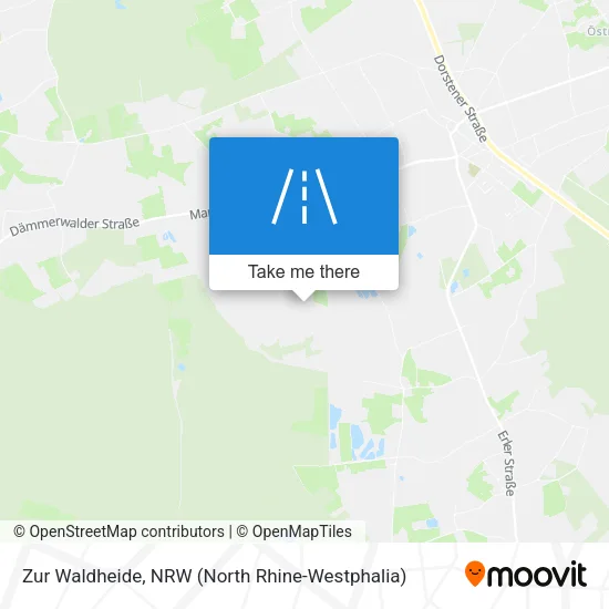 Карта Zur Waldheide