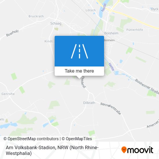 Am Volksbank-Stadion map
