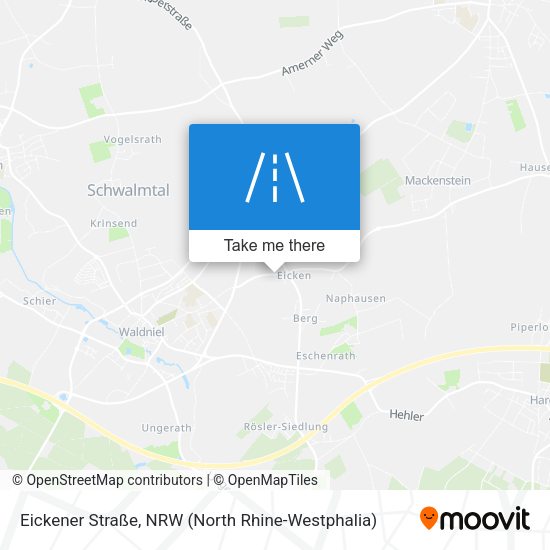 Eickener Straße map