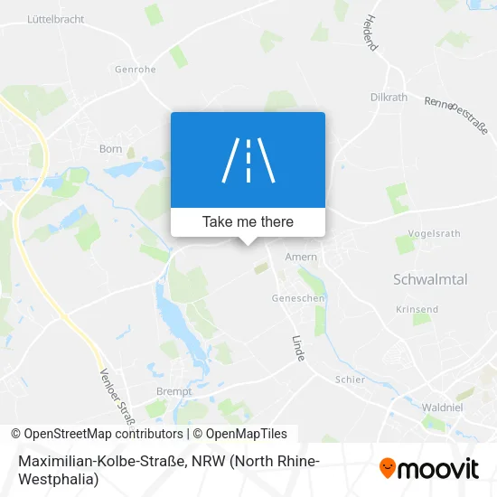 Карта Maximilian-Kolbe-Straße