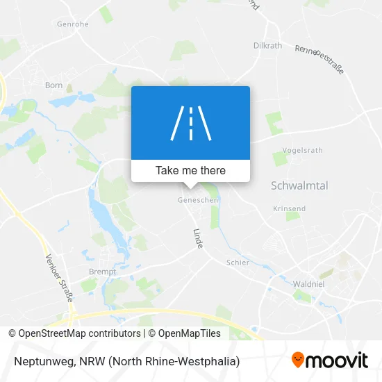 Карта Neptunweg