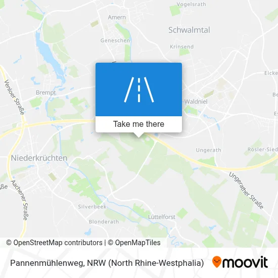 Pannenmühlenweg map