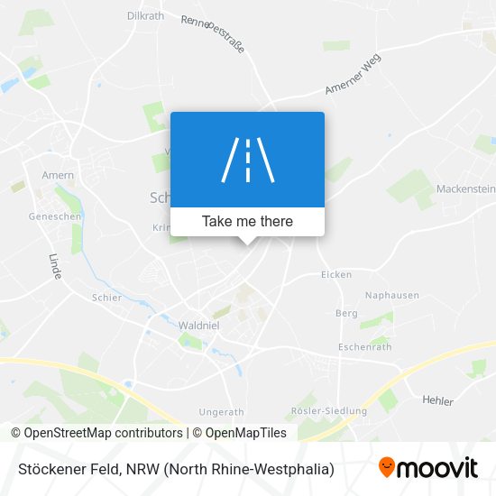 Stöckener Feld map