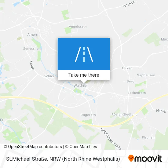 St.Michael-Straße map
