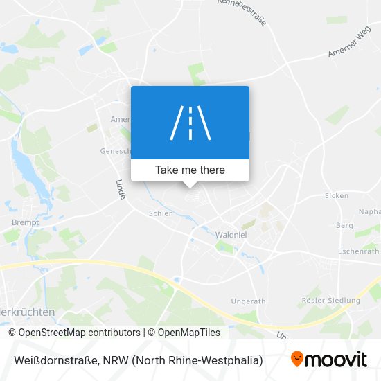 Weißdornstraße map