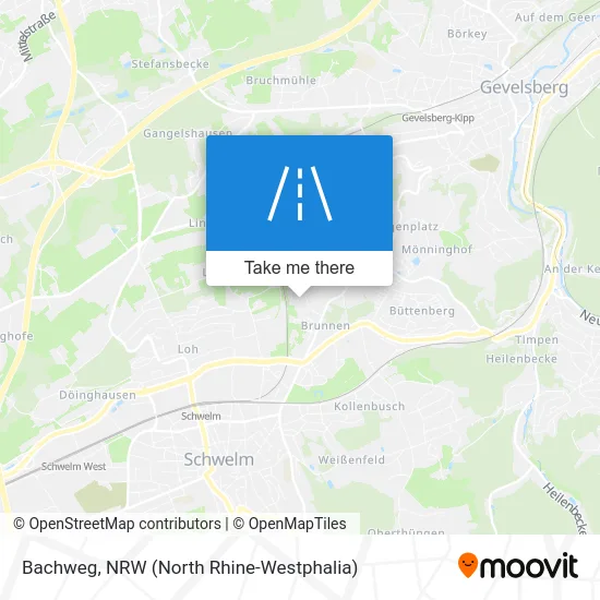 Карта Bachweg