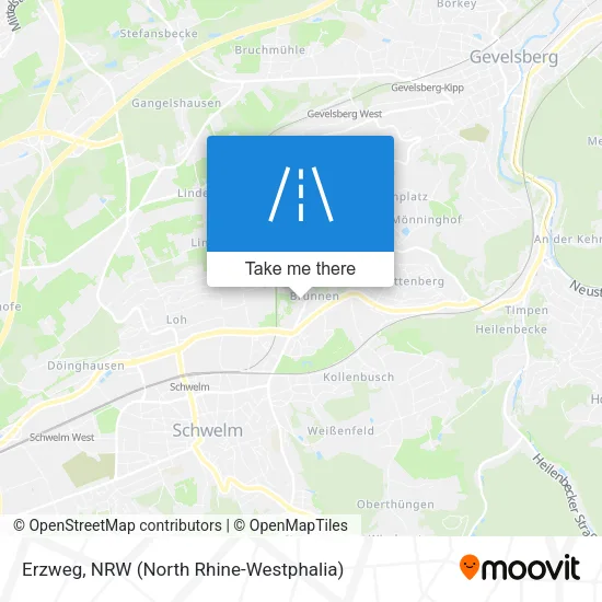 Карта Erzweg