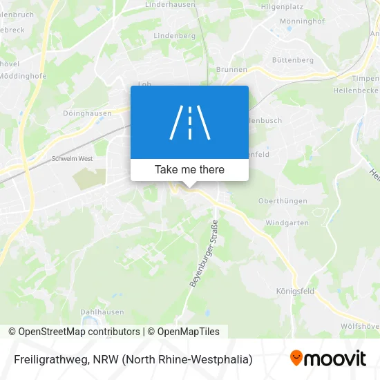 Карта Freiligrathweg