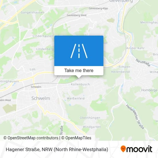 Hagener Straße map
