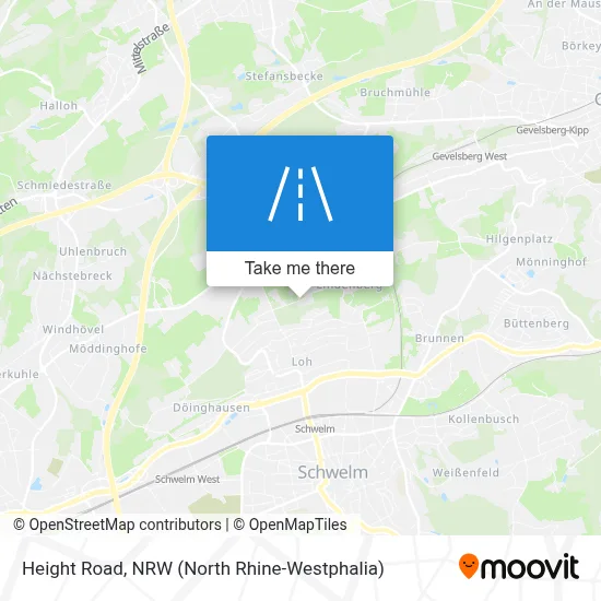 Höhenweg map