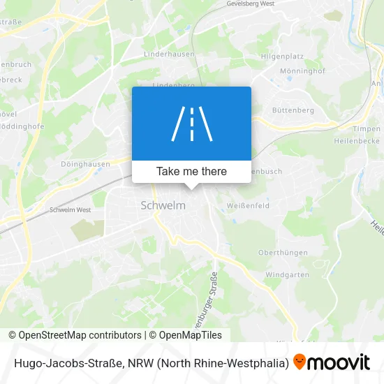 Карта Hugo-Jacobs-Straße