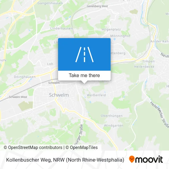 Карта Kollenbuscher Weg