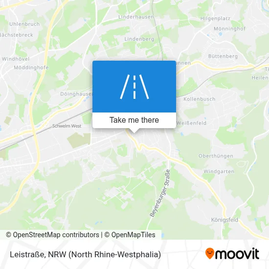Leistraße map