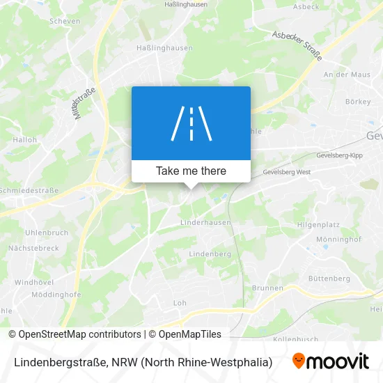 Карта Lindenbergstraße