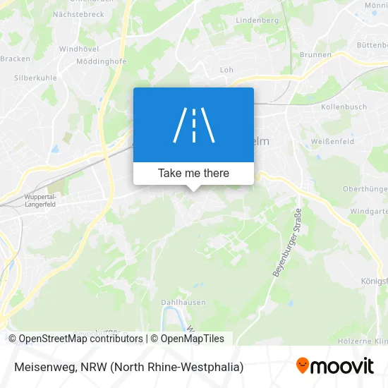 Карта Meisenweg