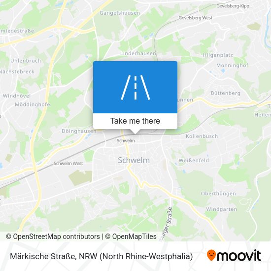 Märkische Straße map