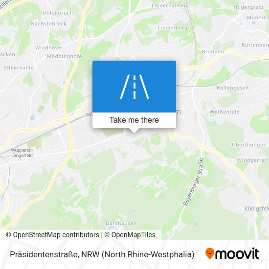 Präsidentenstraße map