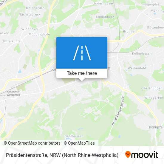 Карта Präsidentenstraße