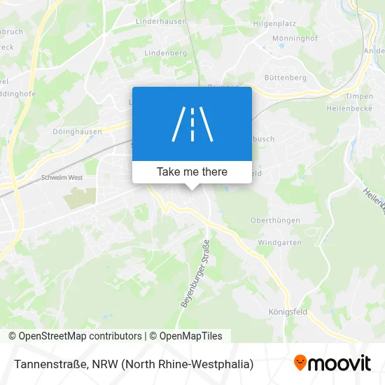 Tannenstraße map