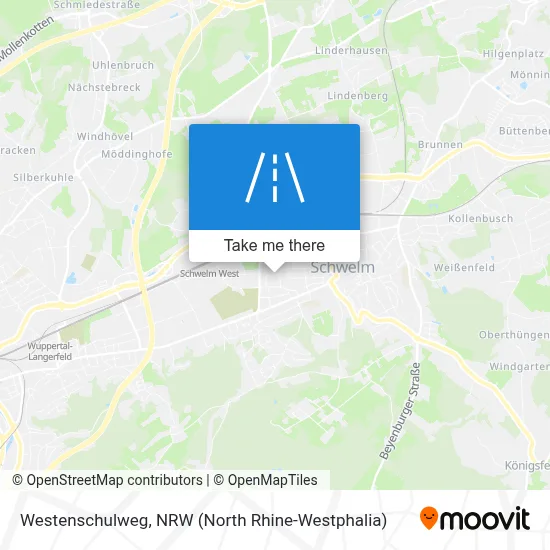 Westenschulweg map