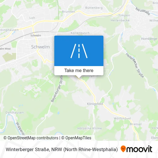 Winterberger Straße map