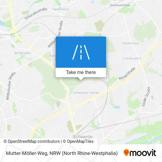 Карта Mutter-Möller-Weg