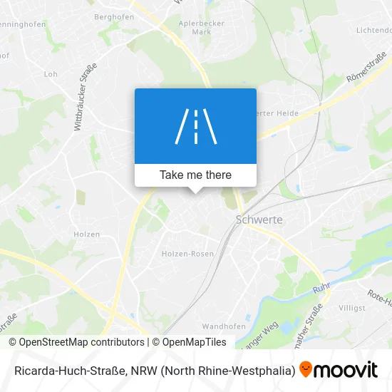 Ricarda-Huch-Straße map