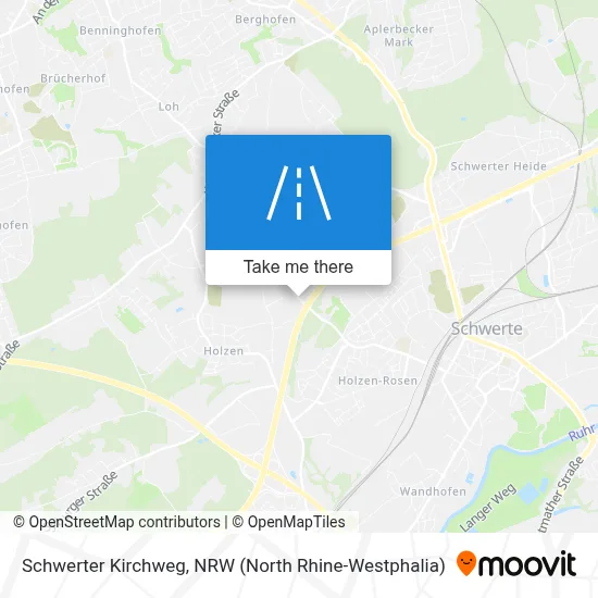 Schwerter Kirchweg map