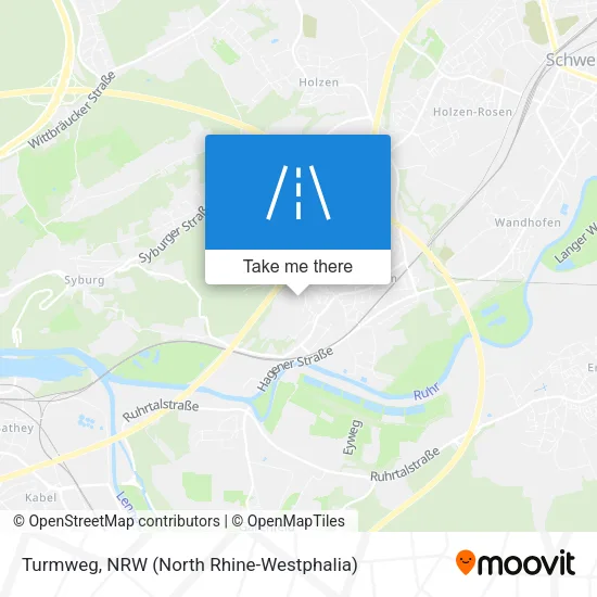 Карта Turmweg