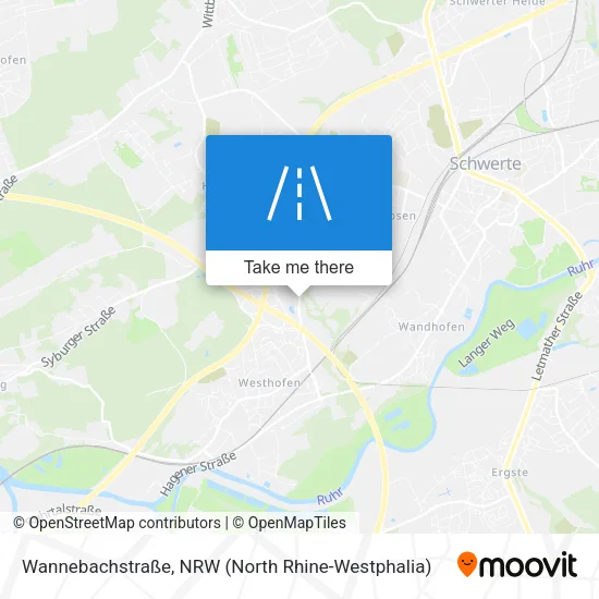 Карта Wannebachstraße