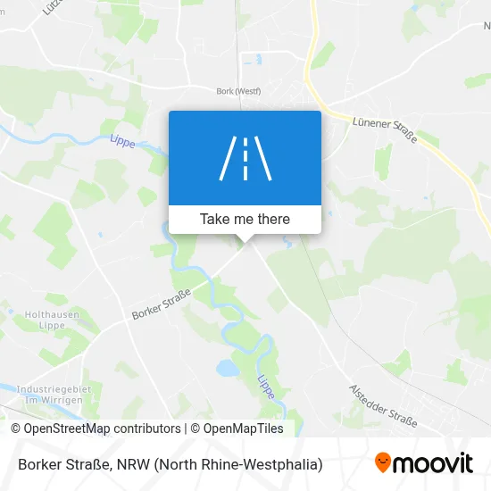 Borker Straße map