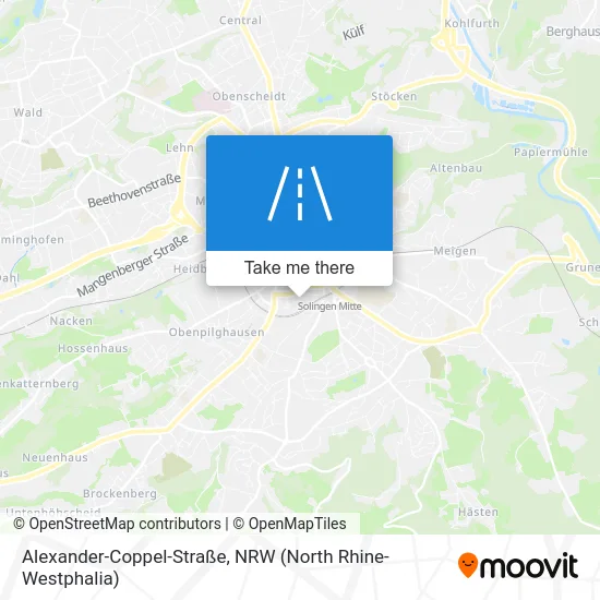 Карта Alexander-Coppel-Straße