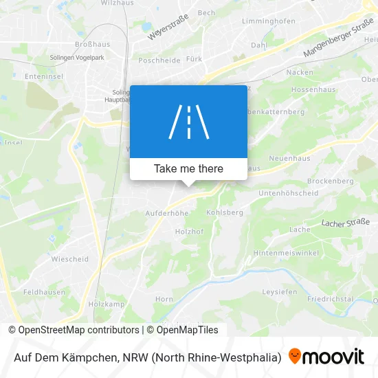 Auf Dem Kämpchen map
