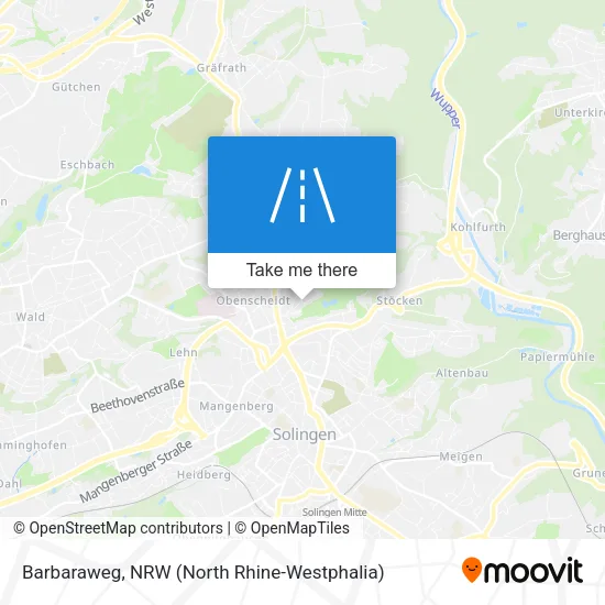 Карта Barbaraweg