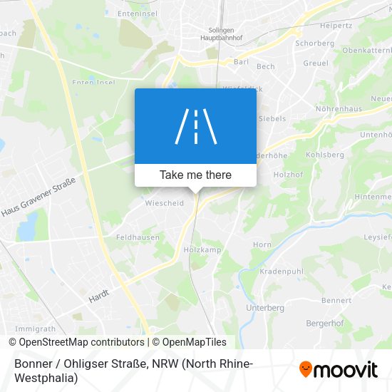 Bonner / Ohligser Straße map