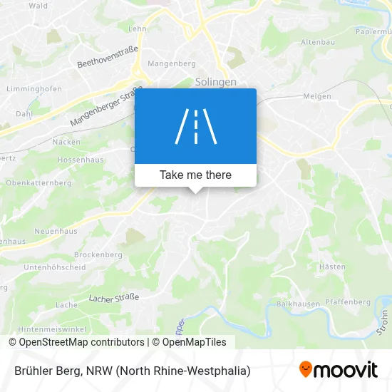 Brühler Berg map
