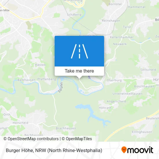 Карта Burger Höhe