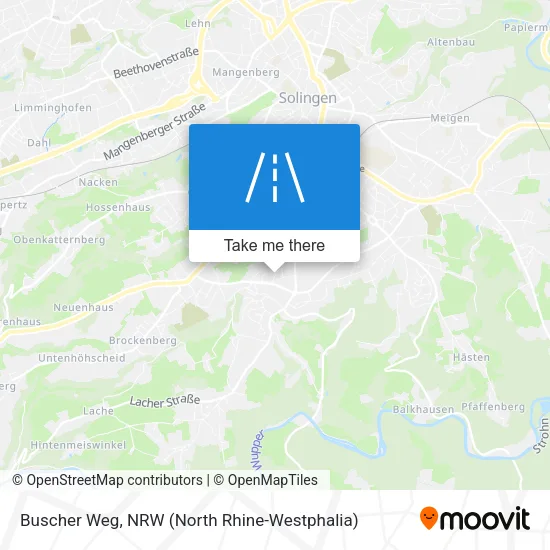 Карта Buscher Weg