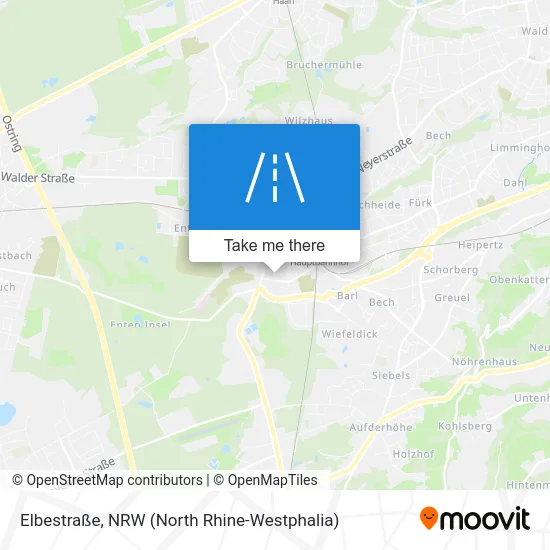 Карта Elbestraße