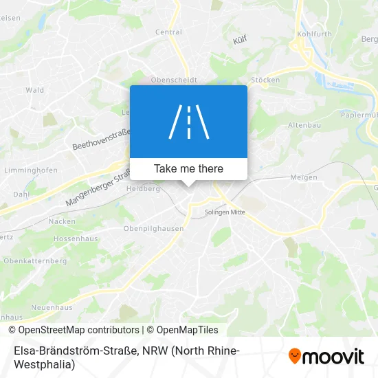 Elsa-Brändström-Straße map