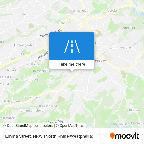 Emmastraße map