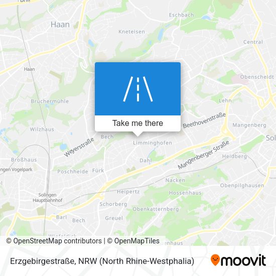 Erzgebirgestraße map