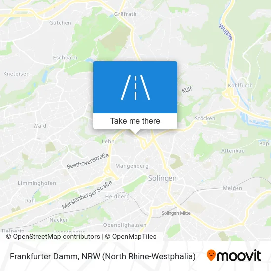 Карта Frankfurter Damm