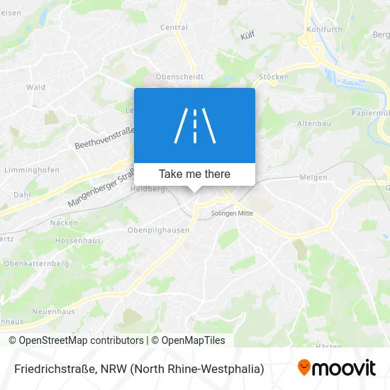 Friedrichstraße map