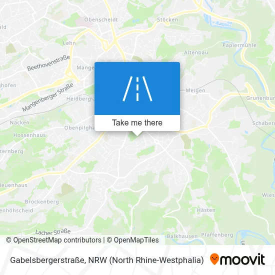 Gabelsbergerstraße map