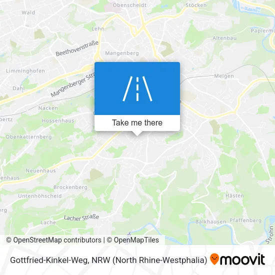 Карта Gottfried-Kinkel-Weg