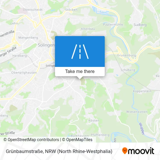 Grünbaumstraße map
