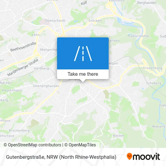 Gutenbergstraße map