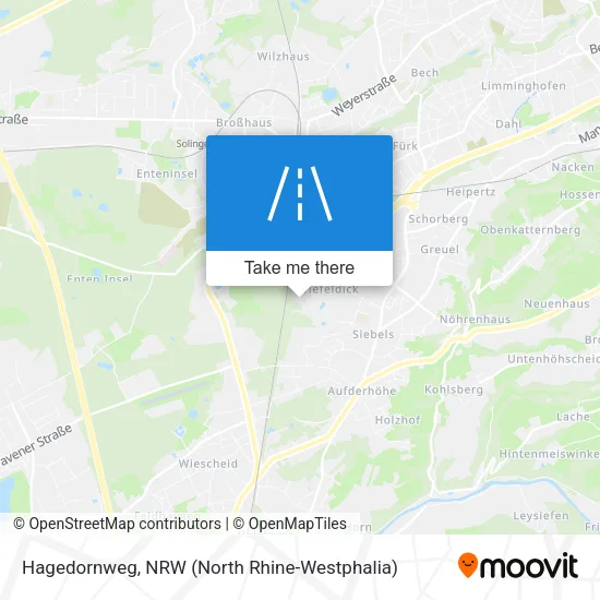 Карта Hagedornweg